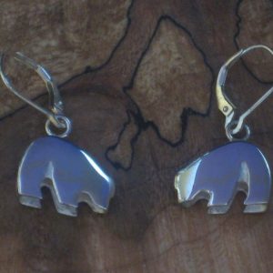 Baby Black Bear Earrings